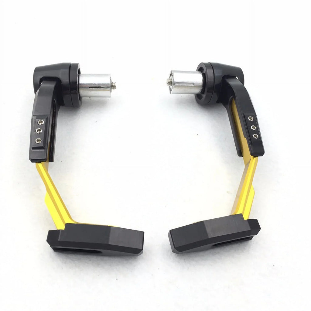 HTT-MOTOR Motorcycle Adjustable Angel Length Gold Black Total CNC 22mm Protector Proguard Pro Brake Clutch Lever Protect Guard For Suzuki GSX GSXR Hayabusa RM DR Kawasaki Ninja Aprilia Climber