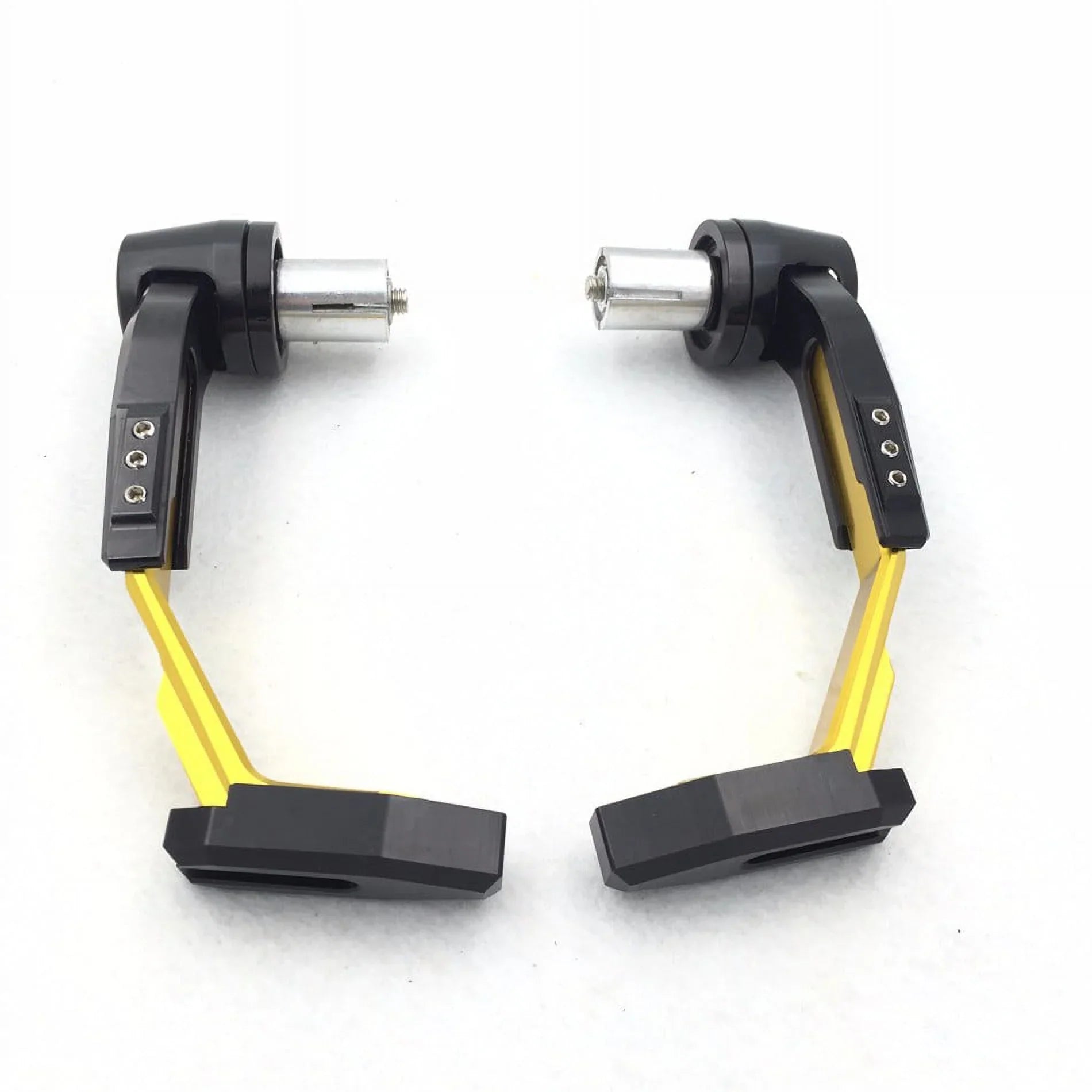 HTT-MOTOR Motorcycle Adjustable Angel Length Gold Black Total CNC 22mm Protector Proguard Pro Brake Clutch Lever Protect Guard For Suzuki GSX GSXR Hayabusa RM DR Kawasaki Ninja Aprilia Climber