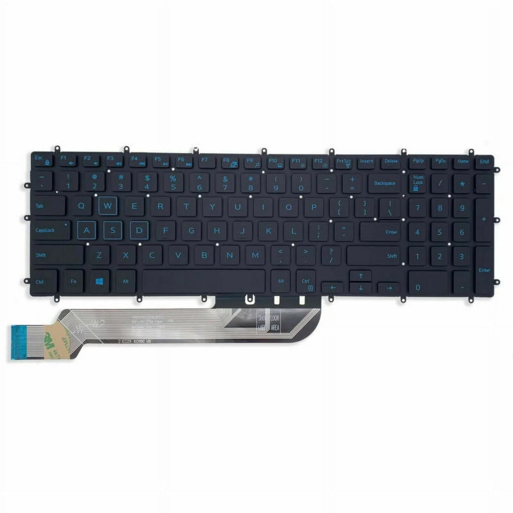 For Gaming G3-3579 3779 G5 15 5587 15-5587 Keyboard Backlit Blue Characters