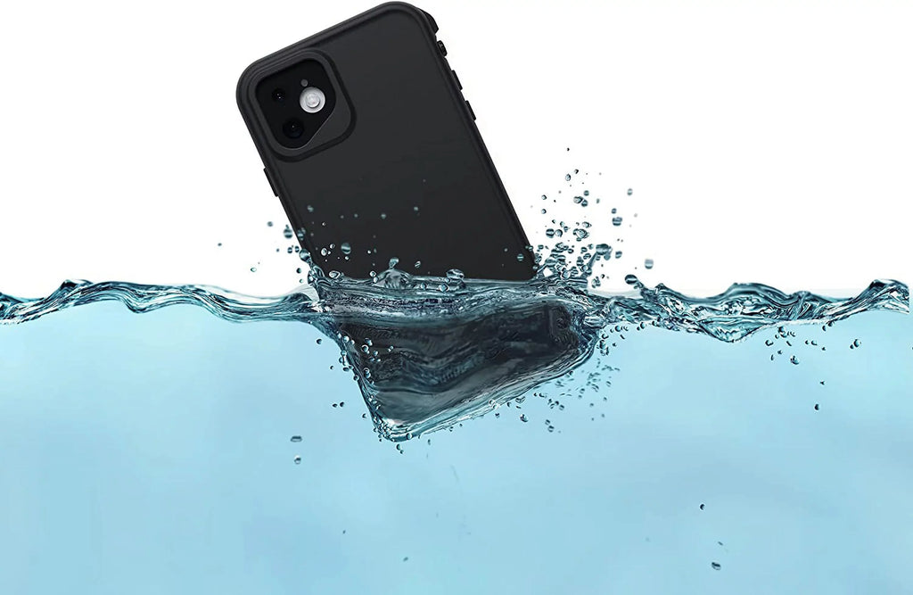 LifeProof FRE Series Waterproof Case for iPhone XR, Asphalt