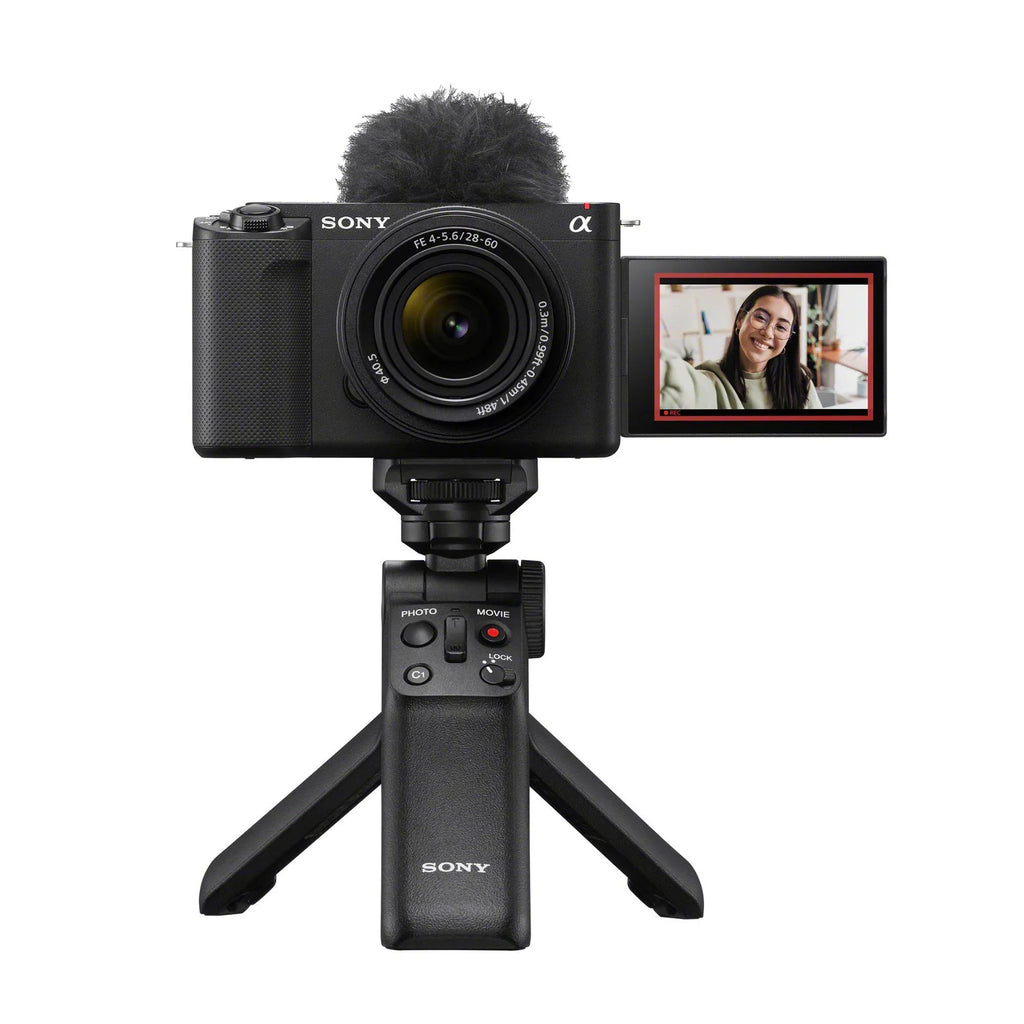Sony Alpha ZV-E1 Mirrorless Camera with 50mm Lens (ILCZV-E1/B, Black) Bundle
