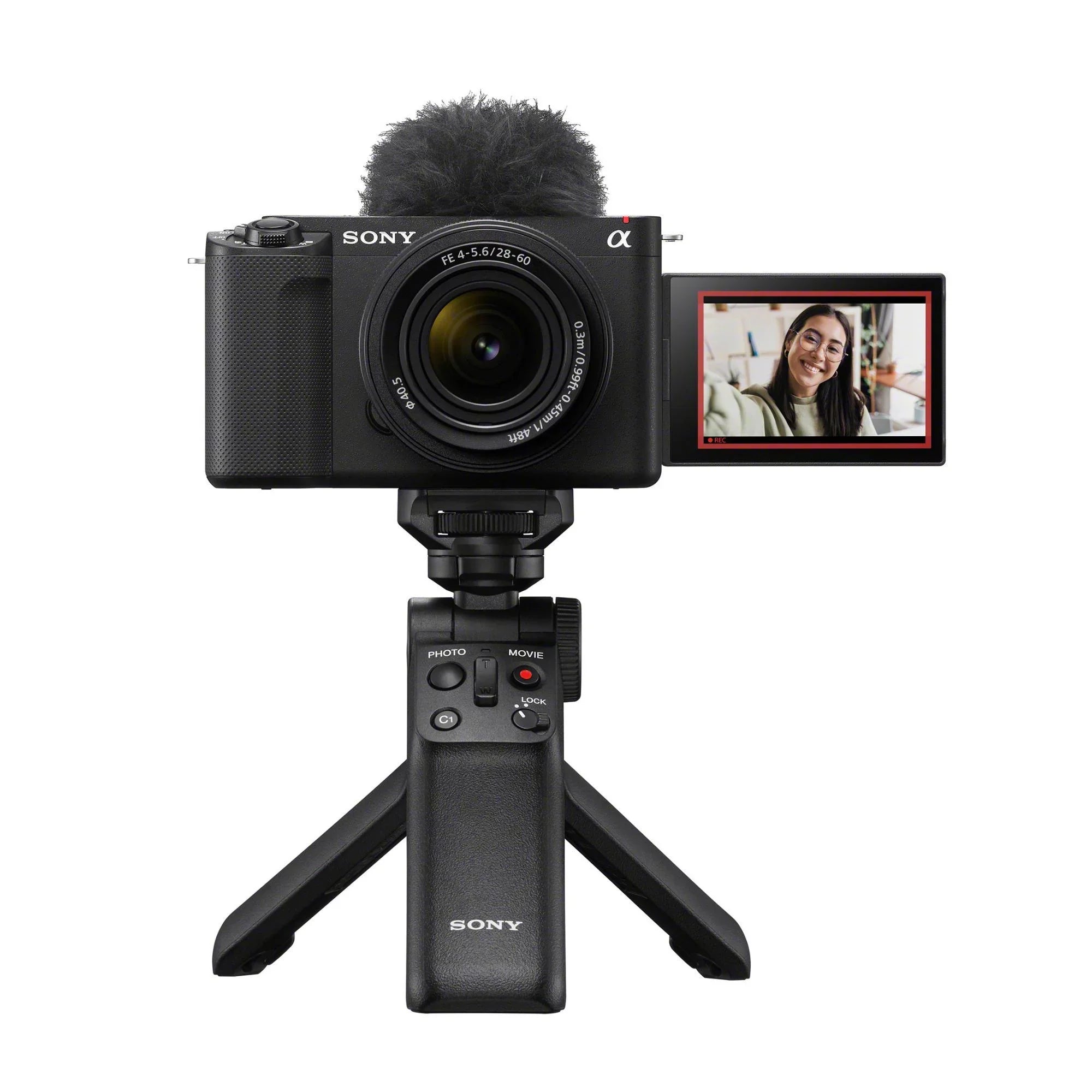 Sony Alpha ZV-E1 Mirrorless Camera with 50mm Lens (ILCZV-E1/B, Black) Bundle