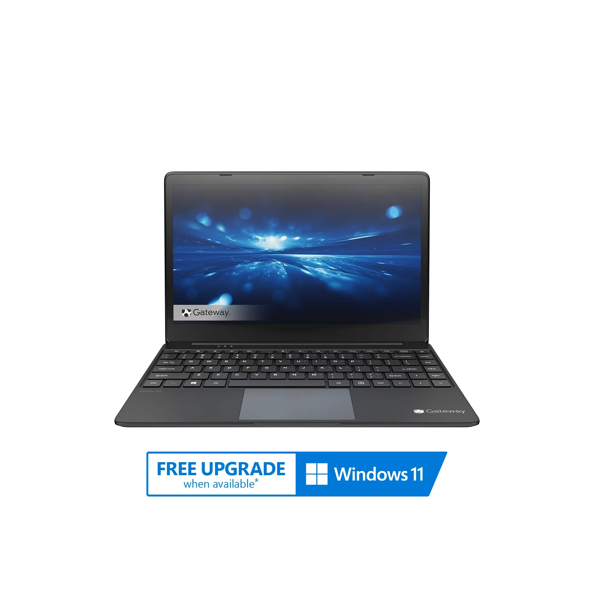 Restored Gateway 14.1" Ultra Slim Notebook, FHD, ® Core™ i5-1135G7, Quad Core, ® Iris® Xe Graphics, 16GB RAM, 512GB SSD, Tuned by THX™, Fingerprint Scanner, 1MP Webcam, HDMI, Windows 10 Home, Black (Refurbished)