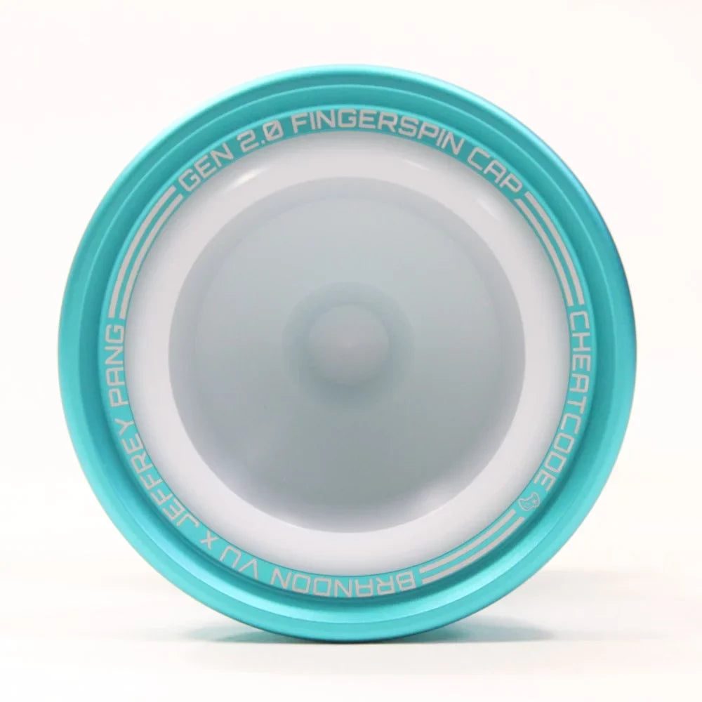 Brandon Vu x Jeffrey Pang CHEATCODE Yo-Yo - The Ultimate Fingerspin YoYo (Teal)