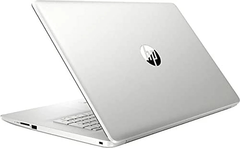 HP 2021 17.3" FHD IPS Laptop Computer 11th Quad Core i5-1135G7, 16GB RAM 256GB SSD, Iris Xe Graphics, USB-C Webcam WiFi HDMI Windows 10 S Silver+GOLDOXIS Card