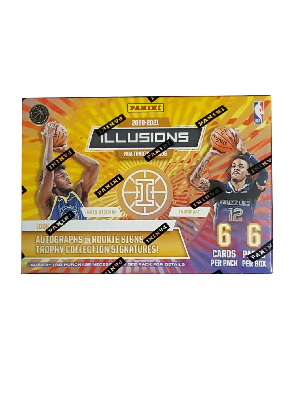 20-21 Panini Illusions Basketball Value Box