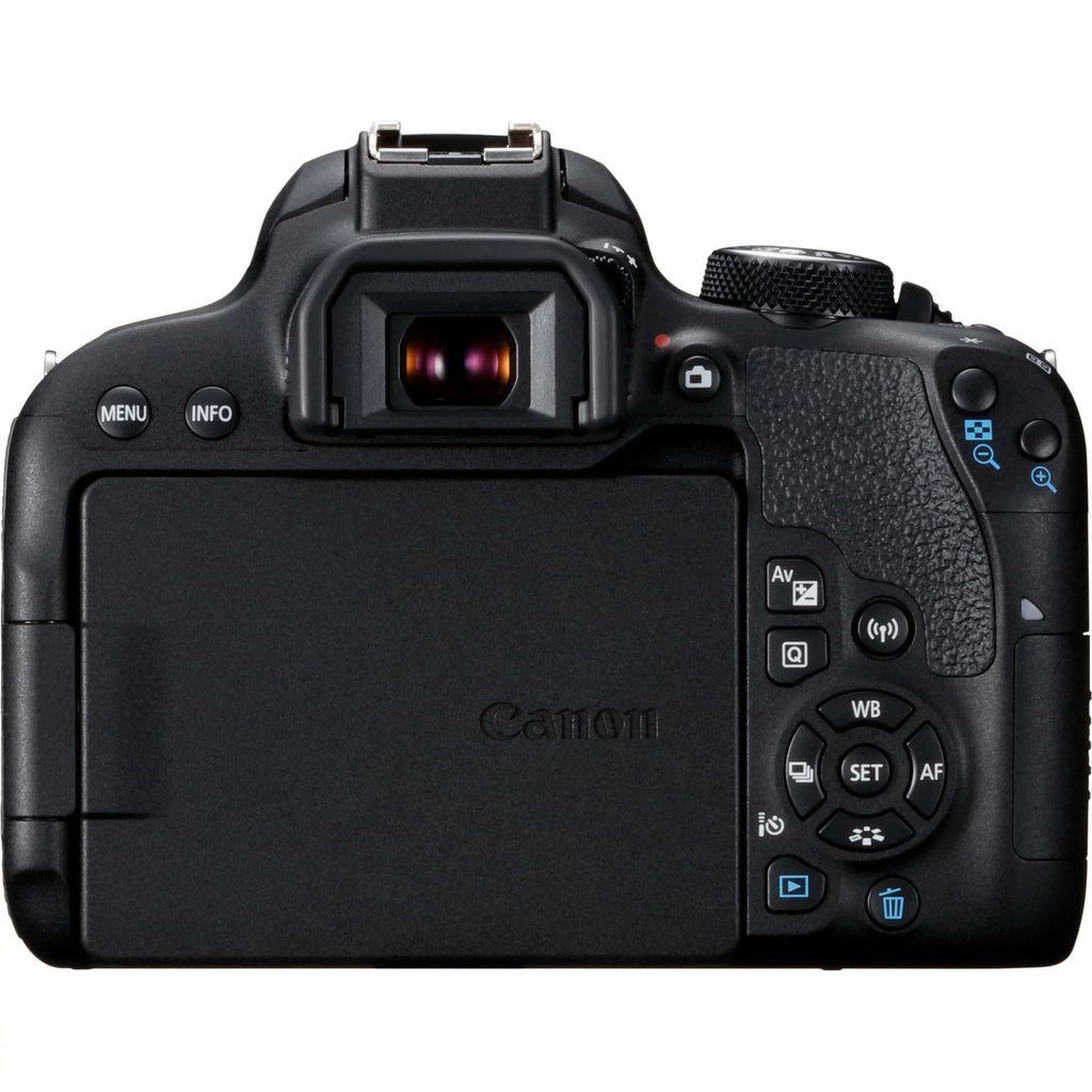 Canon EOS 800D 24.2 Megapixel Digital SLR Camera with Lens, 0.71", 2.17", Black
