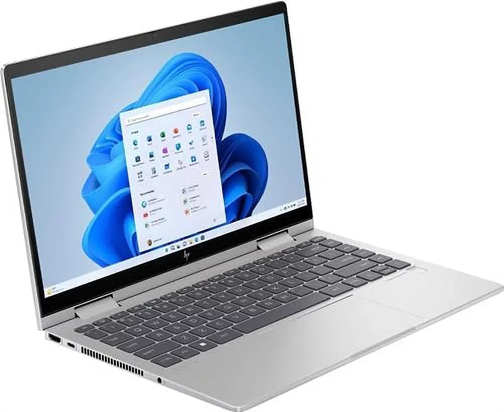 HP Envy x360 2-in-1 2023 Business Laptop 14" FHD IPS Touchscreen 10-Core 13th i7-1355U 16GB DDR4 1TB SSD Iris Xe Graphics Wi-Fi 6E Backlit Keyboard Fingerprint Windows 11 Home w/ONT 32GB USB
