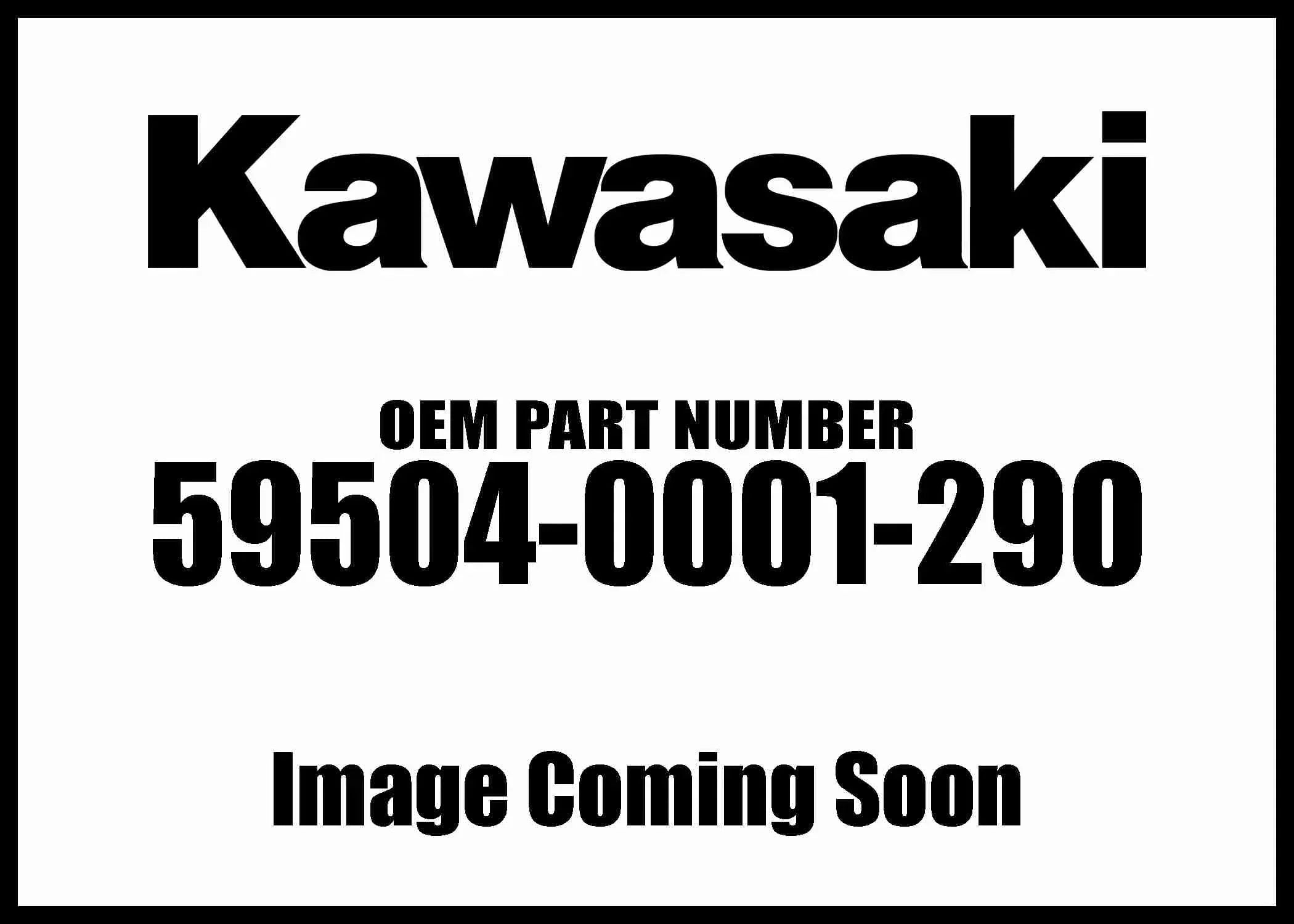 Kawasaki 2020 JET Insert Craft Fender Si 59504-0001-290 New OEM