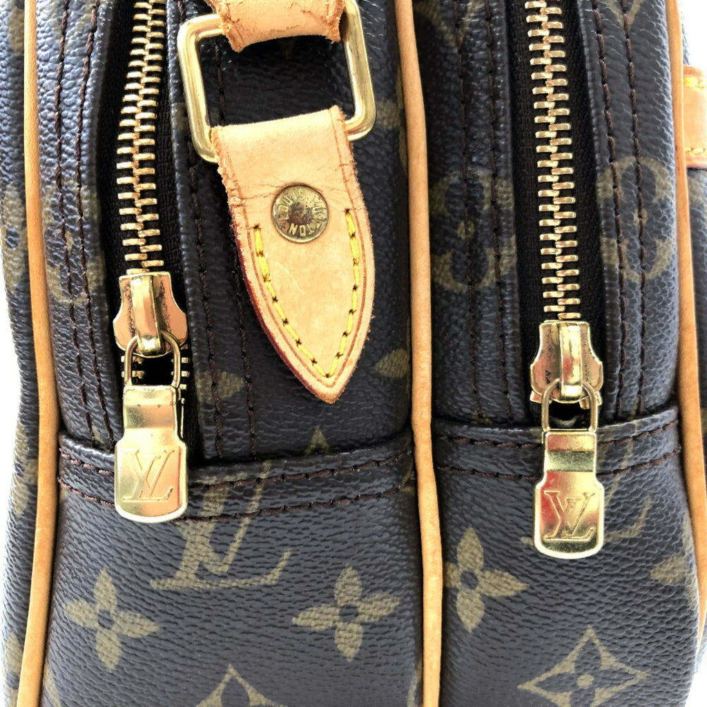 Pre-Owned Louis Vuitton Shoulder Bag Monogram Reporter PM M45254 Canvas Women's LOUIS VUITTON (Fair)