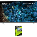 Sony XR55A80L BRAVIA XR 55 Inch A80L OLED 4K HDR Smart TV with Google TV Bundle with 4 YR CPS Enhanced Protection Pack (2023 Model)