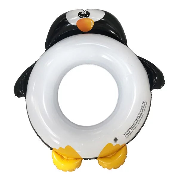 Yejaeka Kids 3 Penguin Print Swim Ring + 1 Large Capacity Water Gun