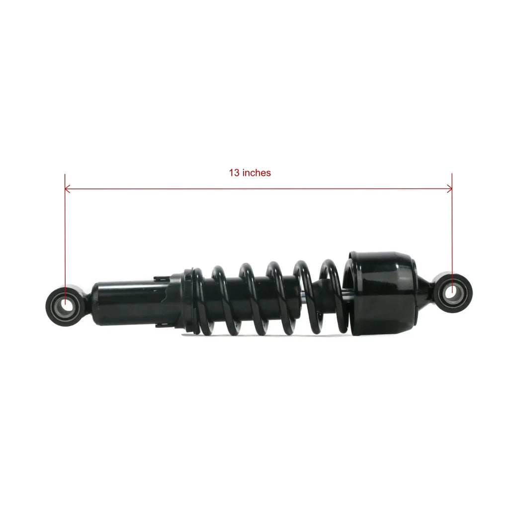 The ROP Shop | (2) Black 13" Rear Suspension Shocks 2002 Harley-Davidson Dyna Super Glide FXD