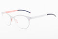 Orgreen CONNAISSEUR 382 Matte Silver / Matte Coral Titanium Eyeglasses 50mm