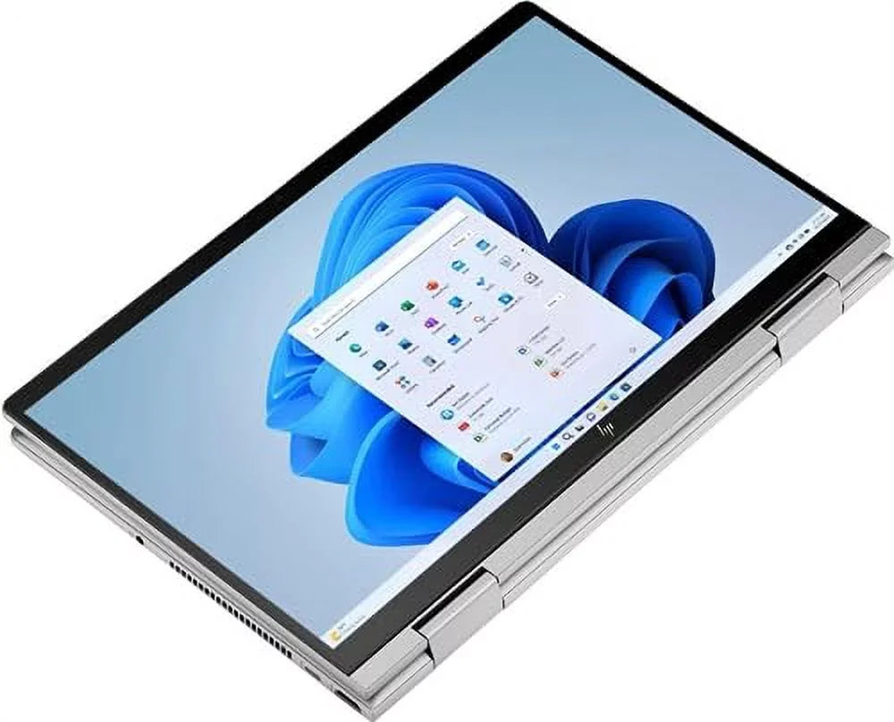 HP Envy x360 2-in-1 2023 Business Laptop 14" FHD IPS Touchscreen 10-Core 13th i7-1355U 16GB DDR4 1TB SSD Iris Xe Graphics Wi-Fi 6E Backlit Keyboard Fingerprint Windows 11 Home w/ONT 32GB USB