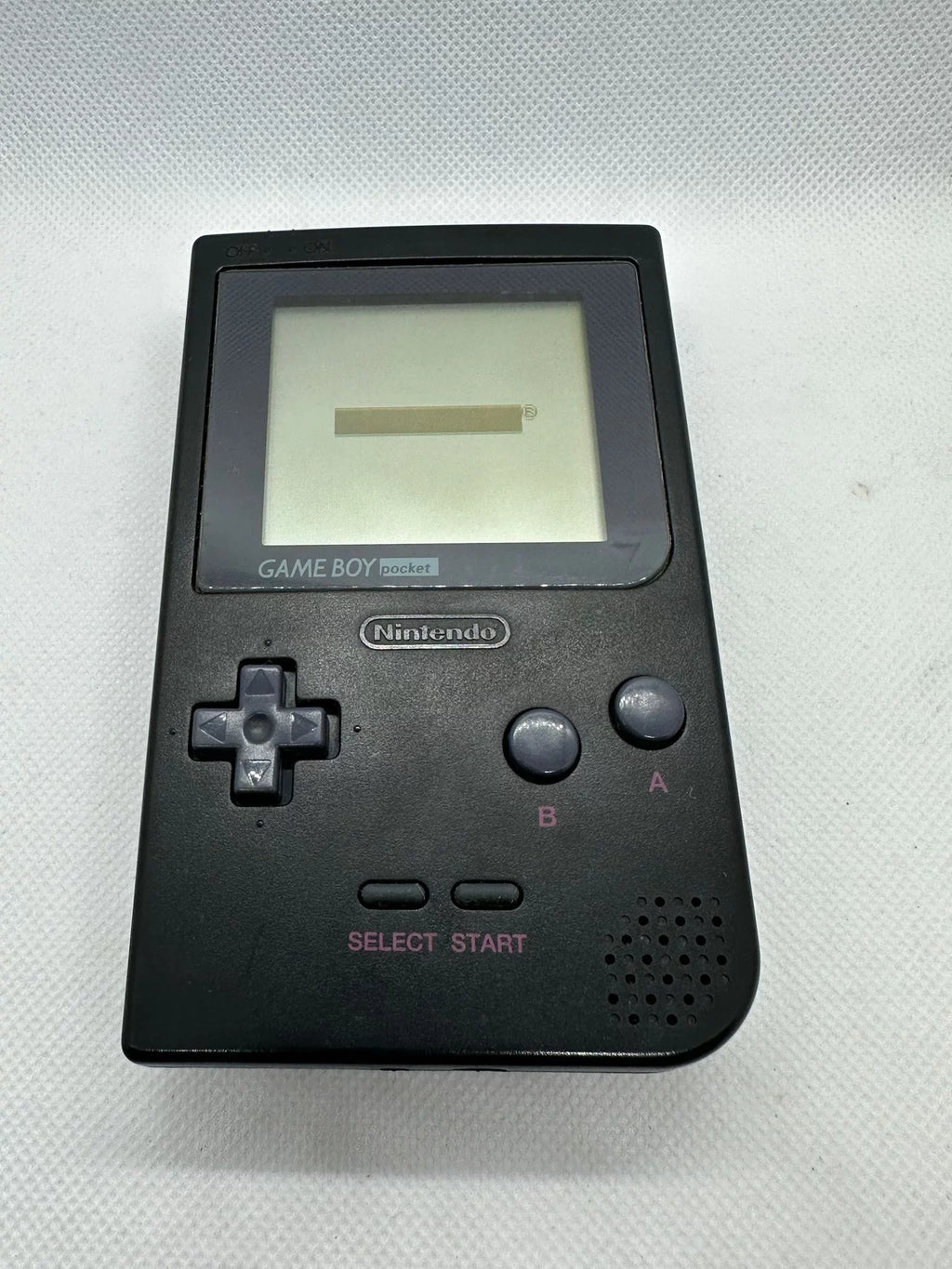Authentic Nintendo GameBoy Pocket Black, Game Boy Console Tested %100 OEM Works Excellent Rare Collectable