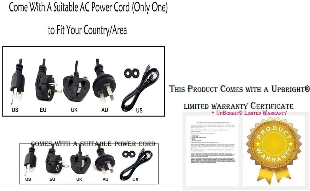 UPBRIGHT Adapter For Lenovo Ideapad 100 80MH Series 100-14IBY 100-141BY 80MH0008MJ 80MH0054MJ 80MH0025MT 14" N2840 Laptop PC Power Supply Battery Charger