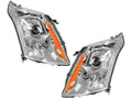 Headlight Assembly Set of 2 - Fitting with 2010 - 2016 Cadillac SRX 2011 2012 2013 2014 2015
