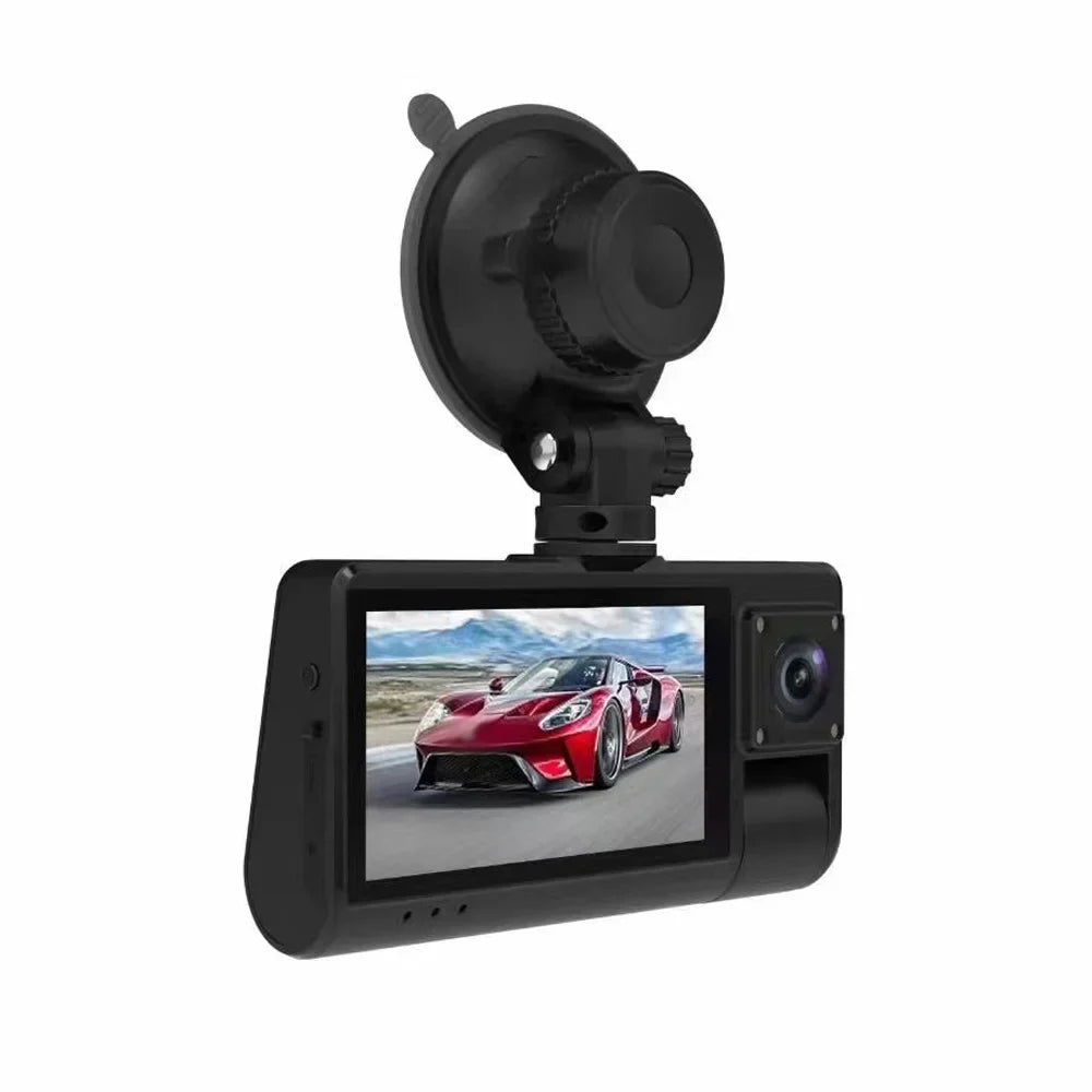 Walmeck Dash Cam, Car Camera Recorder with Touched Screen Mirror, WIFI Interconnection for Enhanced Auto Safety Monitoring