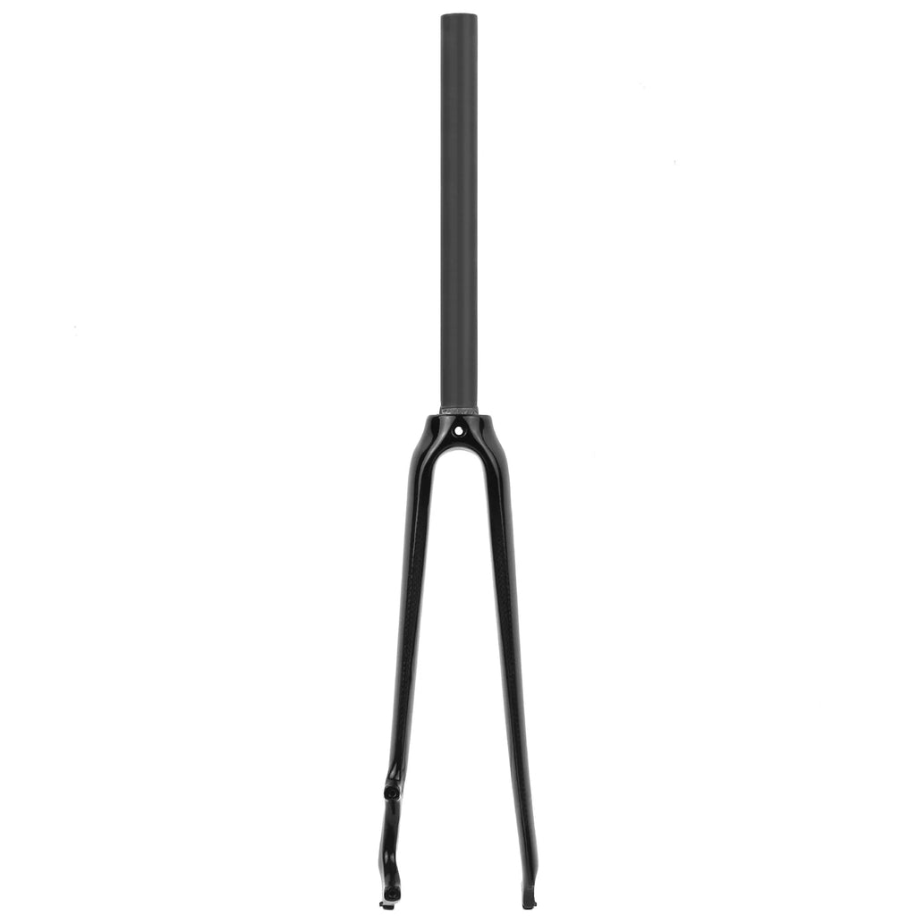 Walmeck Ultralight Carbon Fiber Road Bicycle Fork, 700C Bike Front Fork, Cycling Fork, 28.6mm, Improved Shock Absorption, Perfect for Rough Terrain
