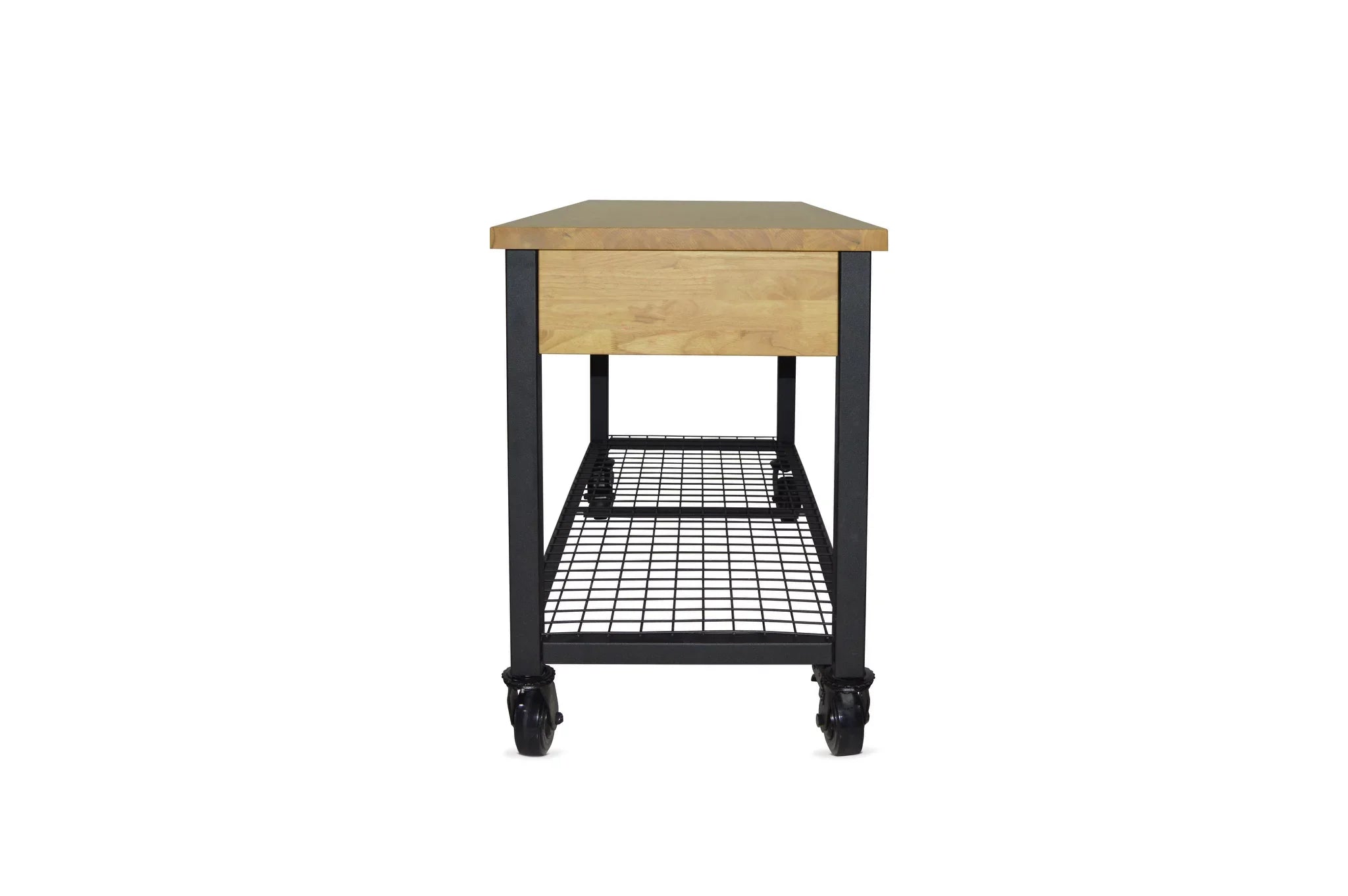 Rove 62" Industrial Metal & Wood Workbench
