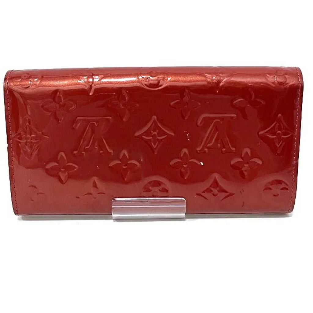 Pre-Owned Louis Vuitton Monogram Vernis Portefeuille Sarah M93530 Long Wallet Women's (Good)
