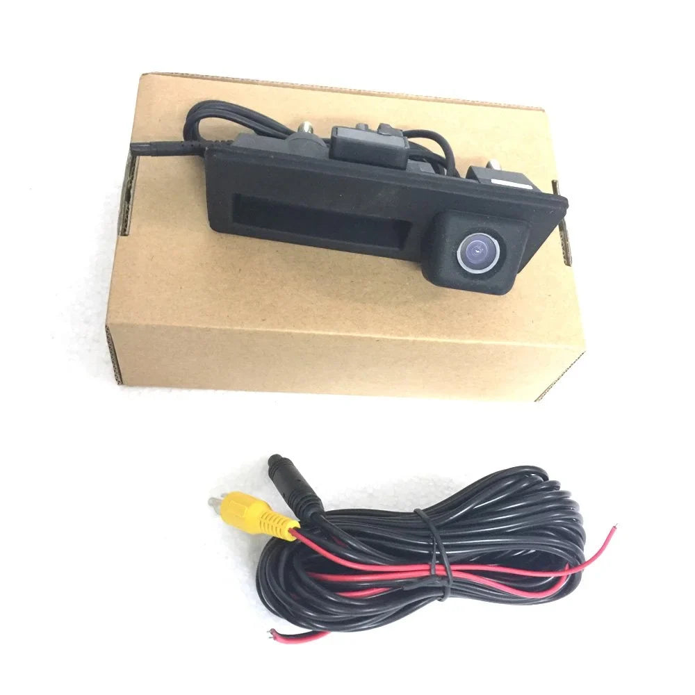 Car Trunk Handle Camera Rear View HD Camera for Audi A4 A5 S5 Q3 Q5 for VW Pat Tiguan Golf Pat Touran Jetta