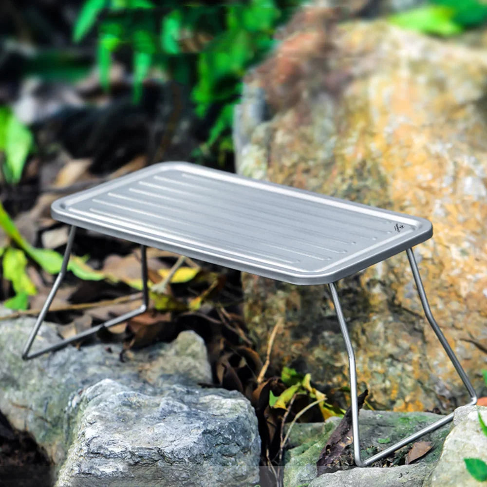 TOMSHOO Portable Folding Camping Grill BBQ Grill Grate - Table for Camping Hiking Picnic Barbecue