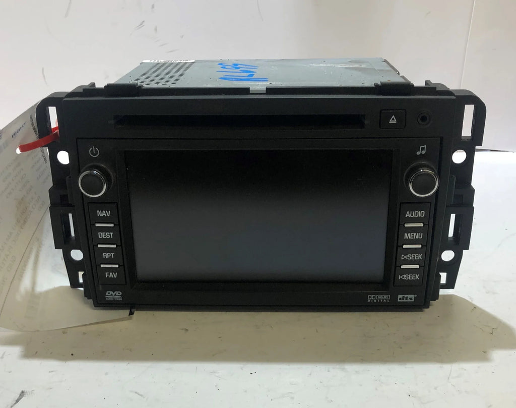 Pre-Owned 07 Saturn Outlook AM FM Audio Disc Player Radio Receiver w/ Navigation OEM LKQ (Good)