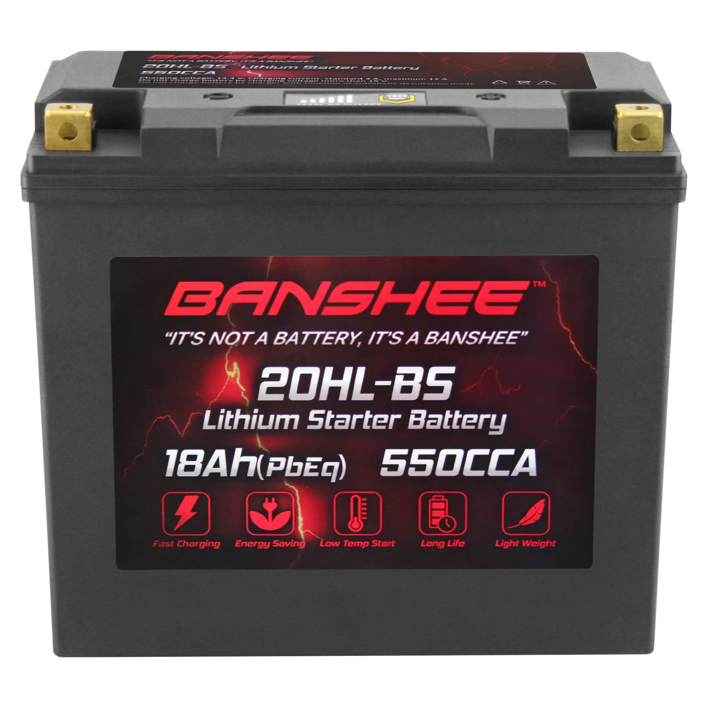 Banshee YTX20L-BS LiFePO4 Motorsports Battery Matching with Victory V92TC Touring Cruiser Deluxe 2002 to 2002