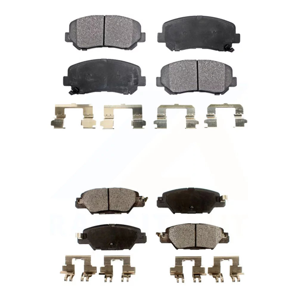 Front Rear Semi-Metallic Brake Pads Kit For Mazda CX-5 KPF-100243