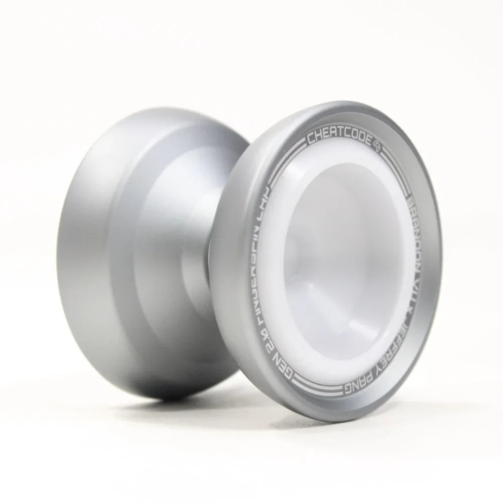 Brandon Vu x Jeffrey Pang CHEATCODE Yo-Yo - The Ultimate Fingerspin YoYo (Grey)