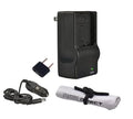Leica D-LUX (Typ 109) Off Camera 'ligent' Rapid Charger + Nwv Direct Microfiber Cleaning Cloth.