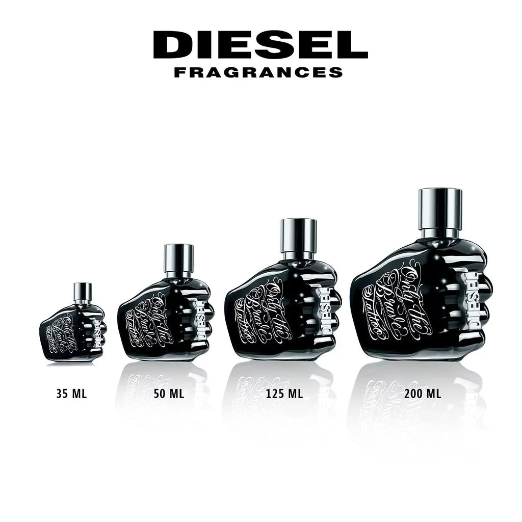 Diesel Only The Brave Eau de Toilette Fragrance Spray for Men, 1.7 fl oz