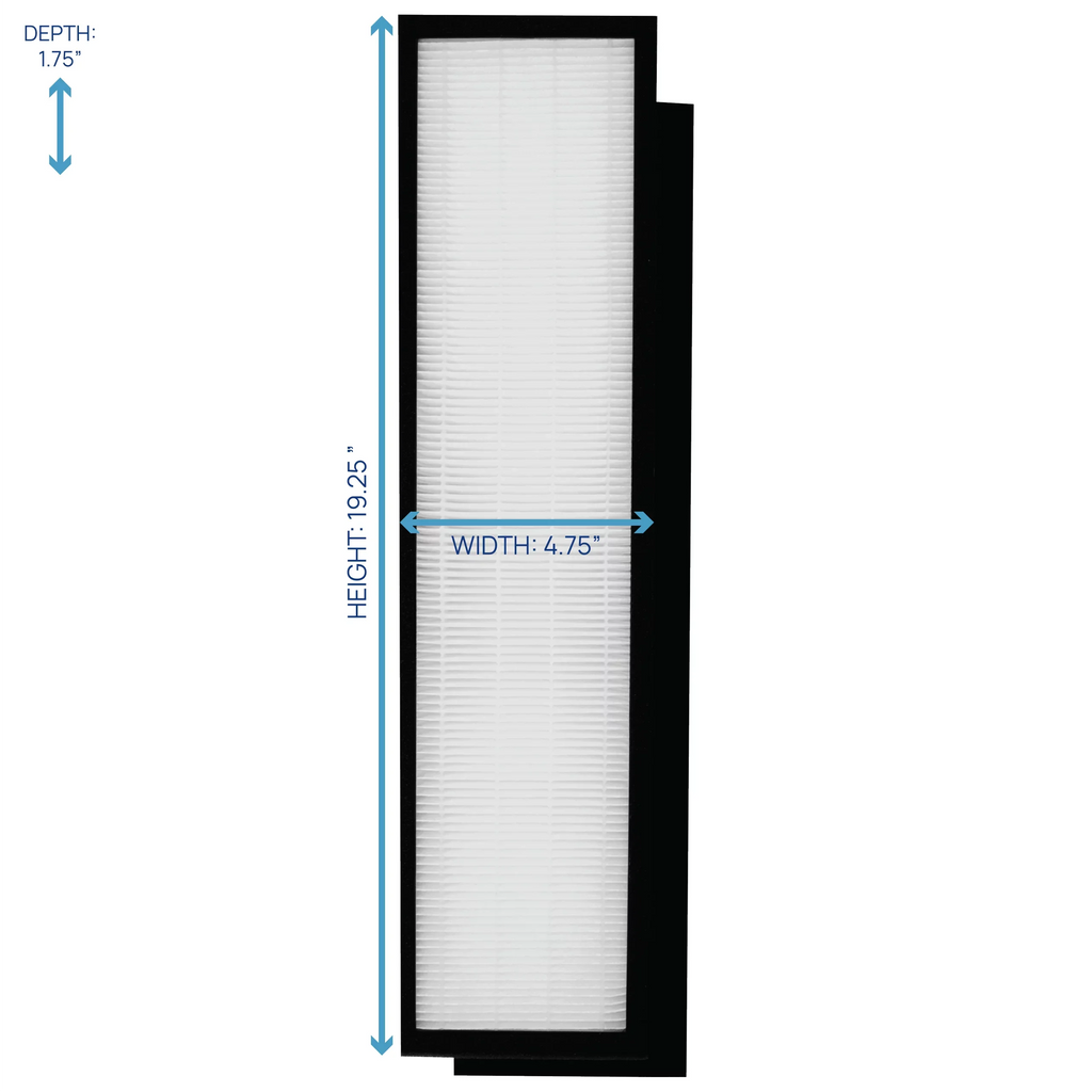 Filter Bros Filter C Fitting With GermGuardian FLT5000 - AC5000, AC5000E, HEPA Replacement For Home Air Cleaner Purifiers, AC5300B, AC5250PT With Technologies and AC5350B, AC5350BCA, AC5350W, AC530