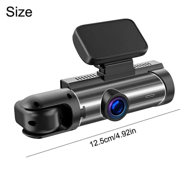 Xhy Car Dash Cam Dual Lens 1080P HD DVR Front or Inside Video Camera Driving Recorder Night Vision G-Sensor, Motion Detection