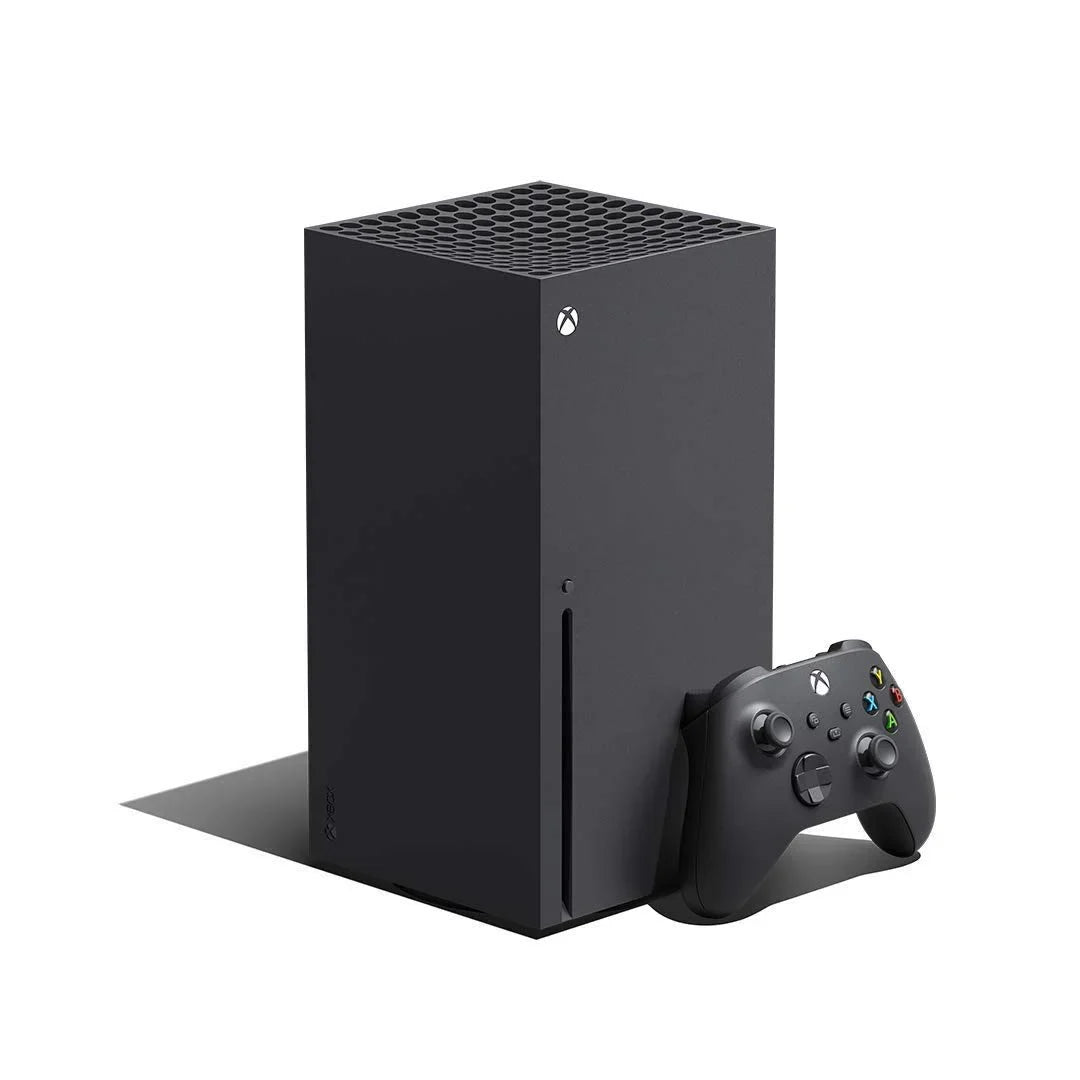 Microsoft Xbox Series X 16GB RAM Black Gaming Console + G11-A Earbuds With Microphone BOLT AXTION Bundle Like New