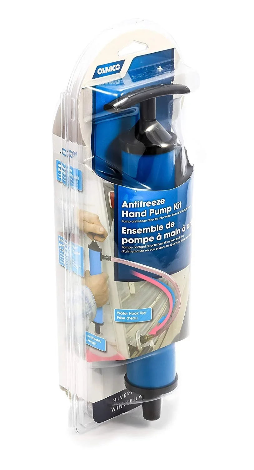 Camco Antifreeze Hand Pump Kit- Pumps Antifreeze Directly Into the RV Waterlines and Supply Tanks, Makes Winterizing Simple and Easier 36003