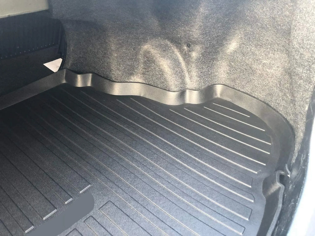 EACCESSORIES EA Cargo Liner – Trunk Mat for Toyota Camry 2012-2017 – Strong Trunk Mats for Cars with Raised Lip – Non-Slip Car Trunk Mat Rubber – Easy to Install – Laser Pre-Cut Design