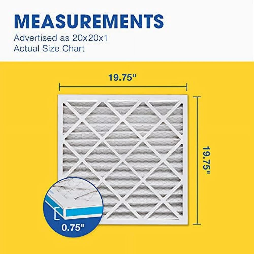 20x20x1 Aerostar FIlter MERV 13, Air Filter, 20x20x1, Box of 6