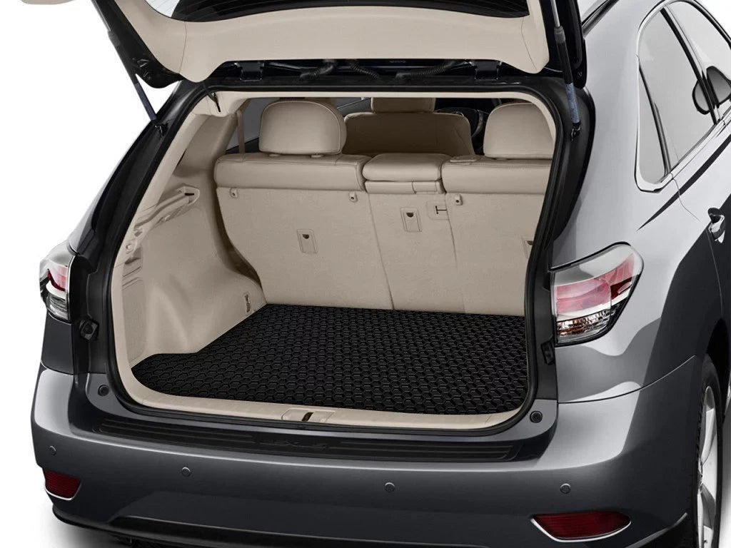 ToughPRO - Trunk Mat Fitting with TOYOTA Camry - All Climate Heavy Duty (Made in USA) - Black Rubber - 2009