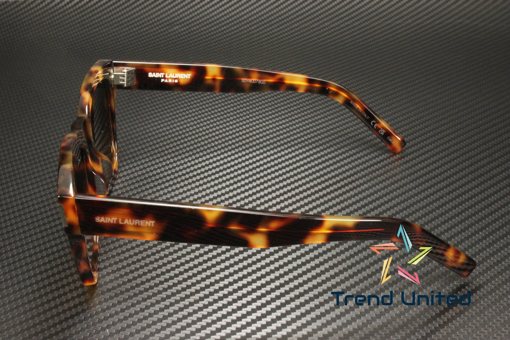 SAINT LAURENT SL 560 003 Squared Acetate Havana Brown 54 mm Unisex Sunglasses