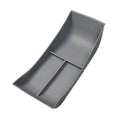 Vehicle Center Console Lower Organizer Tray TPE Armrest Storage Box for Seal Replace Easy Installation , Gray