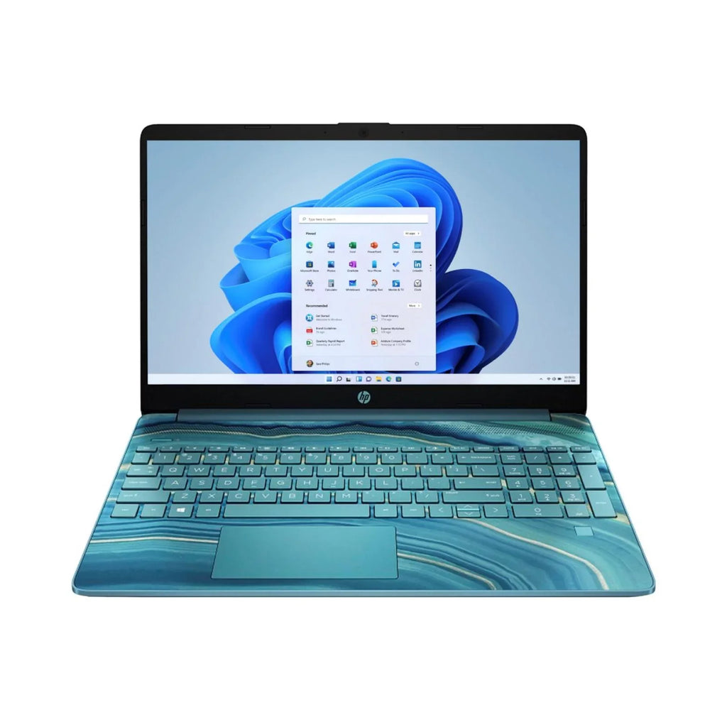 Restored HP 17cp0006ds 17.3" Touchscreen Laptop R3 5300U 8GB 512GB SSD W11H Teal (Refurbished)
