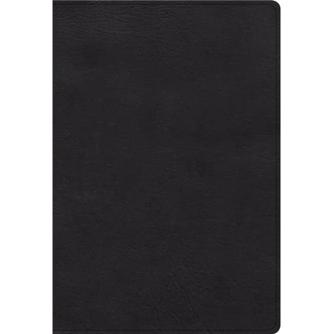 B & H Publishing 136465 KJV Super Giant Print Reference Bible, Black Leather Touch - May 2020