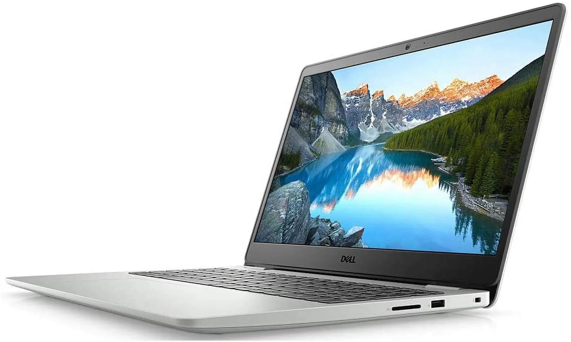 2021 Inspiron 15 3505 15.6" FHD Laptop, AMD Ryzen 5-3450U Processor, 16GB RAM, 1TB SSD, AMD Radeon Vega 8 Graphics, Webcam, HDMI, Bluetooth, Windows 10, White, with NSSDC Mousepad