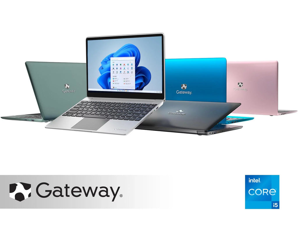 Restored Gateway 14.1" Ultra Slim Notebook, FHD, ® Core™ i5-1135G7, Quad Core, ® Iris® Xe Graphics, 16GB RAM, 512GB SSD, Tuned by THX™, Fingerprint Scanner, 1MP Webcam, HDMI, Windows 10 Home, Black (Refurbished)