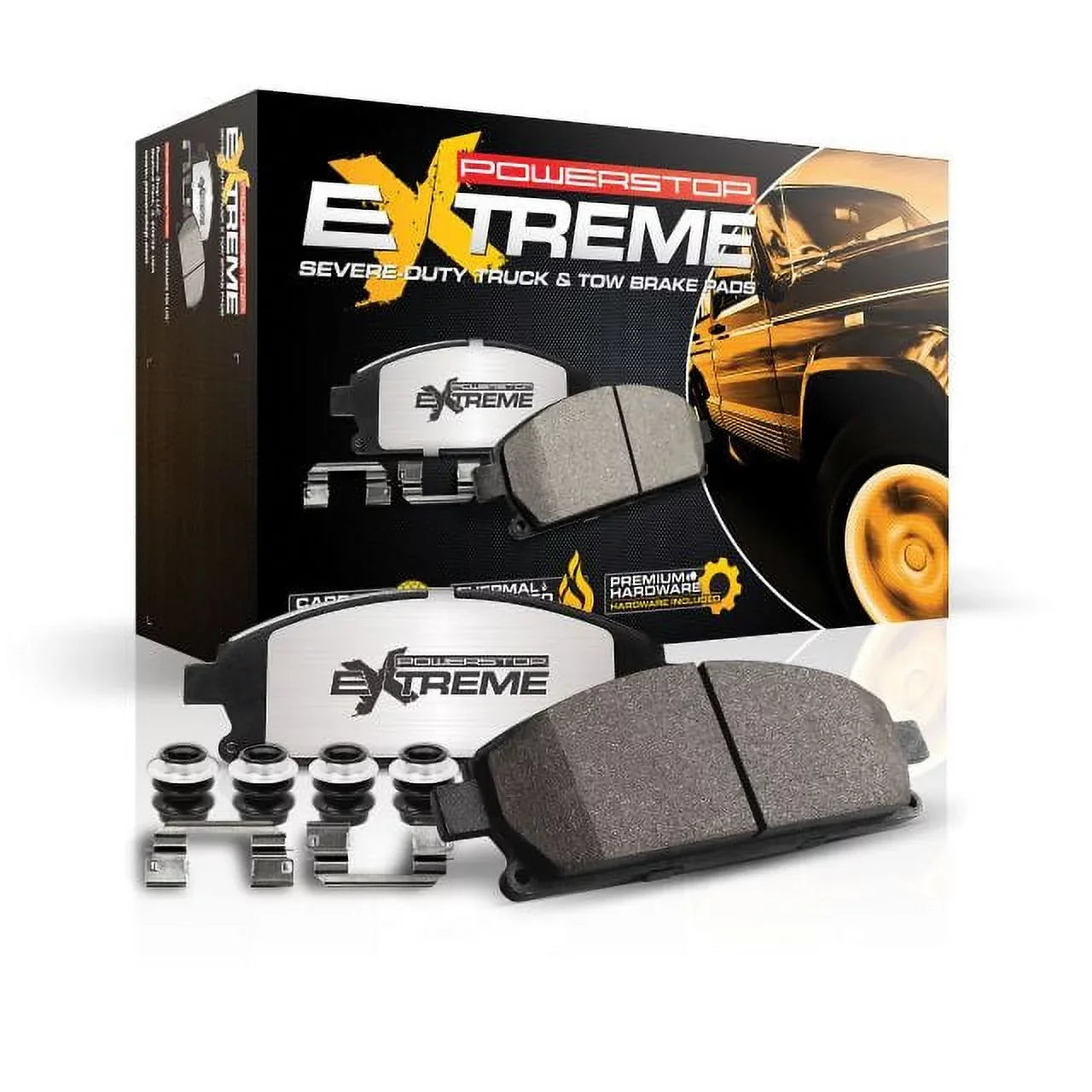 Power Stop Rear Z36 Truck & Tow Brake Pad Set Z36-928
