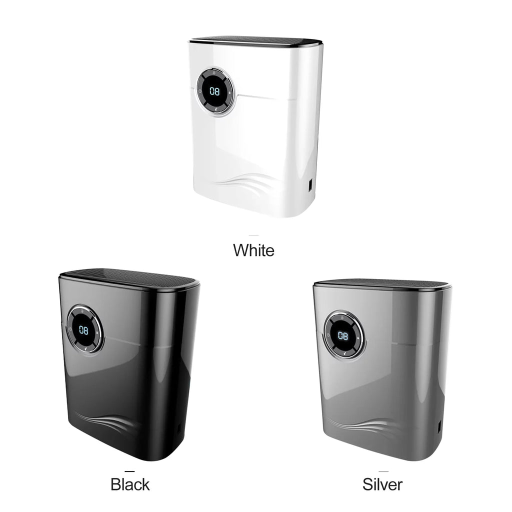 Portable 1200mL Dehumidifier for up to 215 Sq. Ft - Auto-Off, Humidity Control, Optimal for Home, Basements, Bedrooms, Garages, Wardrobes, RVs