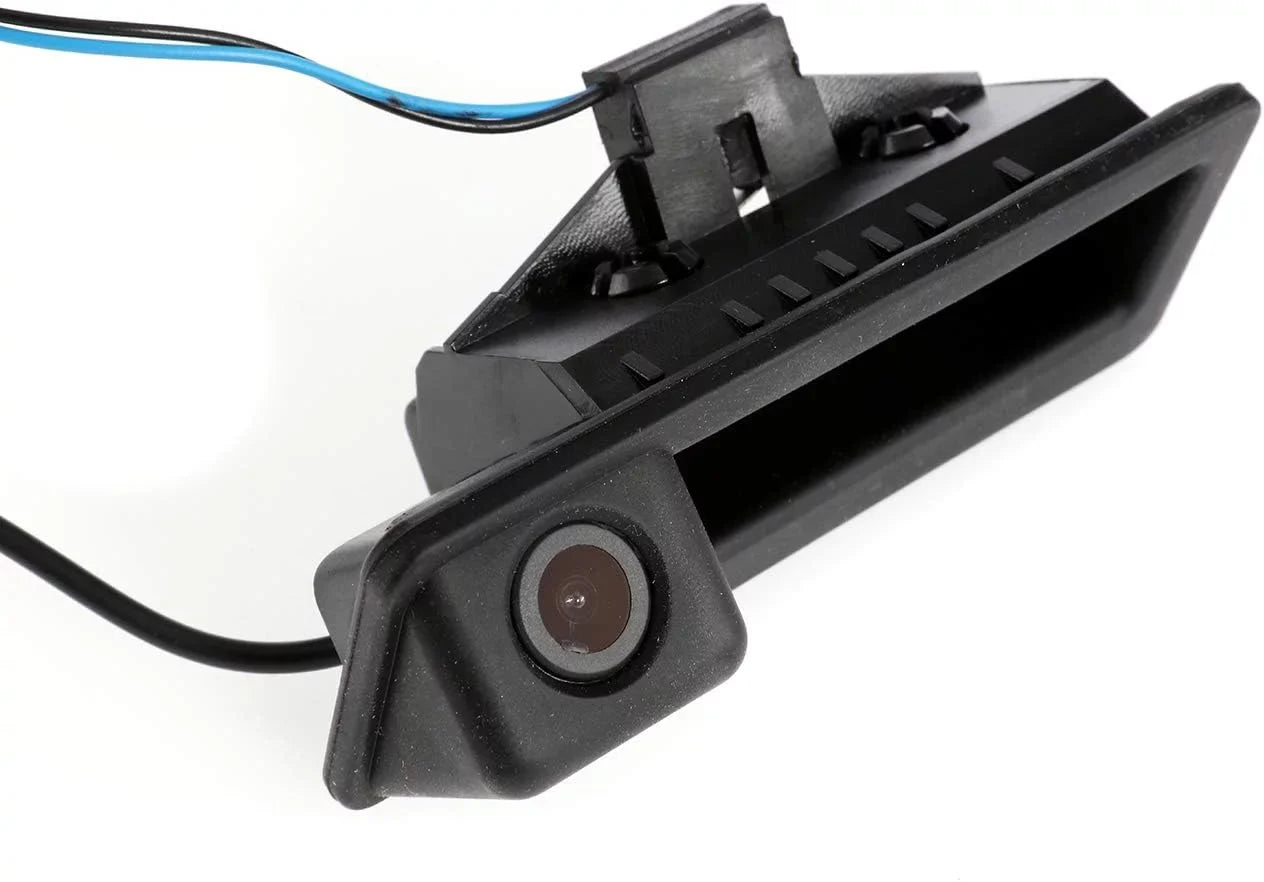Partol HD Colorful CCD Car Rear View Backup Camera Handle Cam for Old BMW E60 E61 E70 E71 E72 E82 E88 E84 E90 E91 E92
